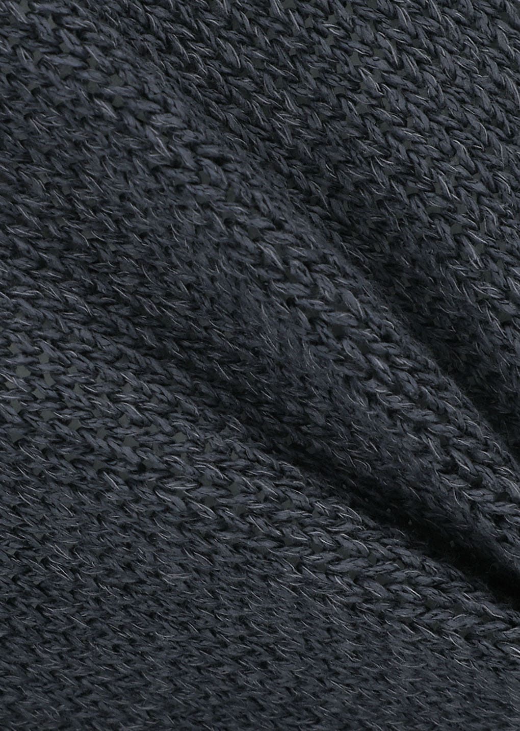 paper yarn pullover, charcoal