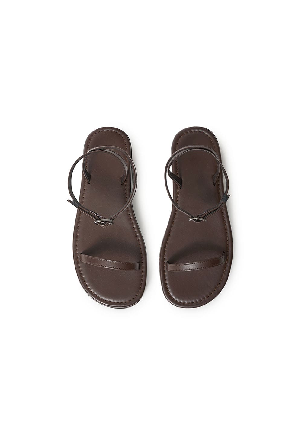 platform sandals, brown hover
