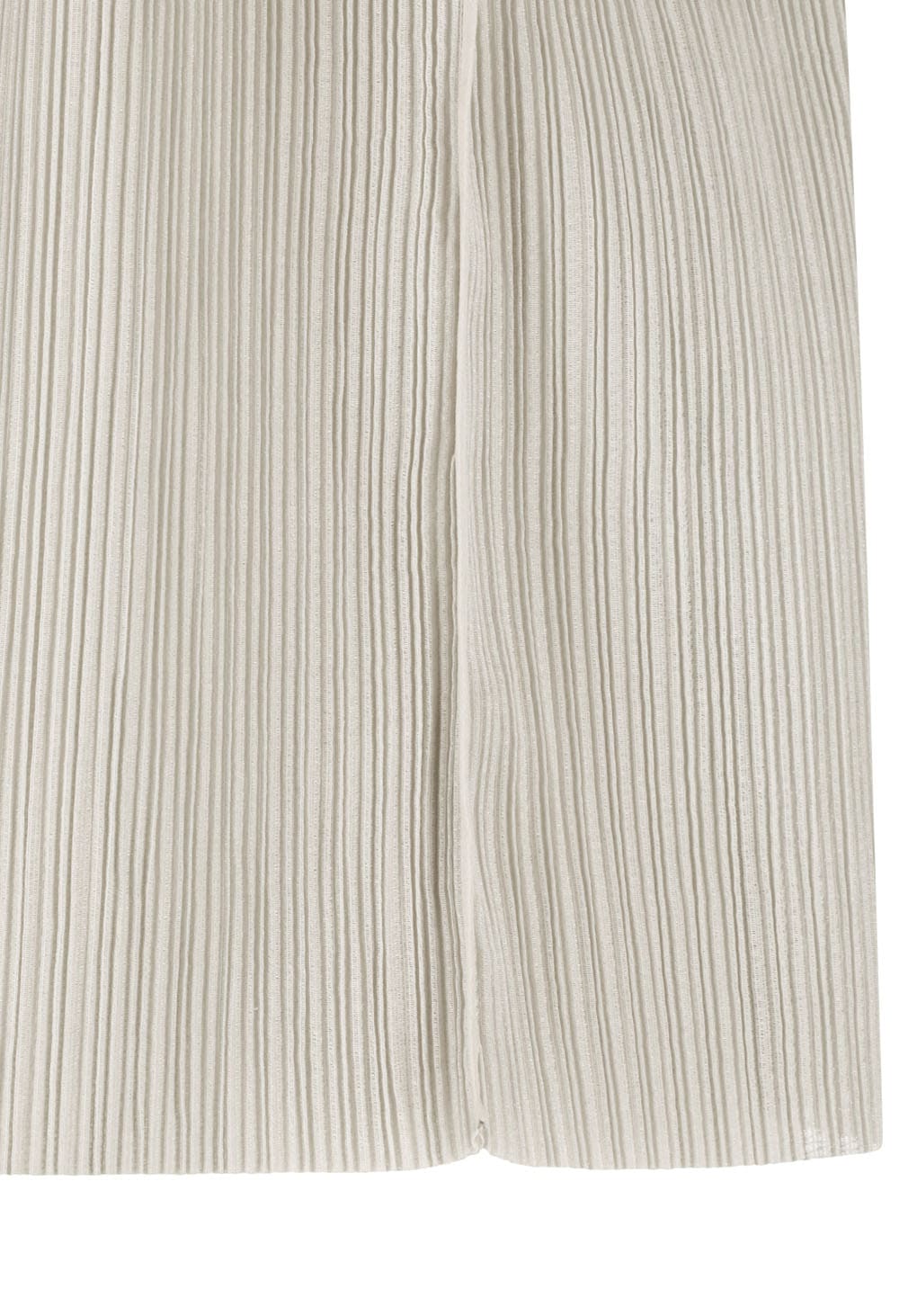 pleats zip up jumper, beige