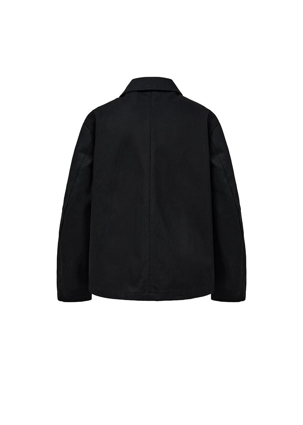 pocket denim jacket, black hover