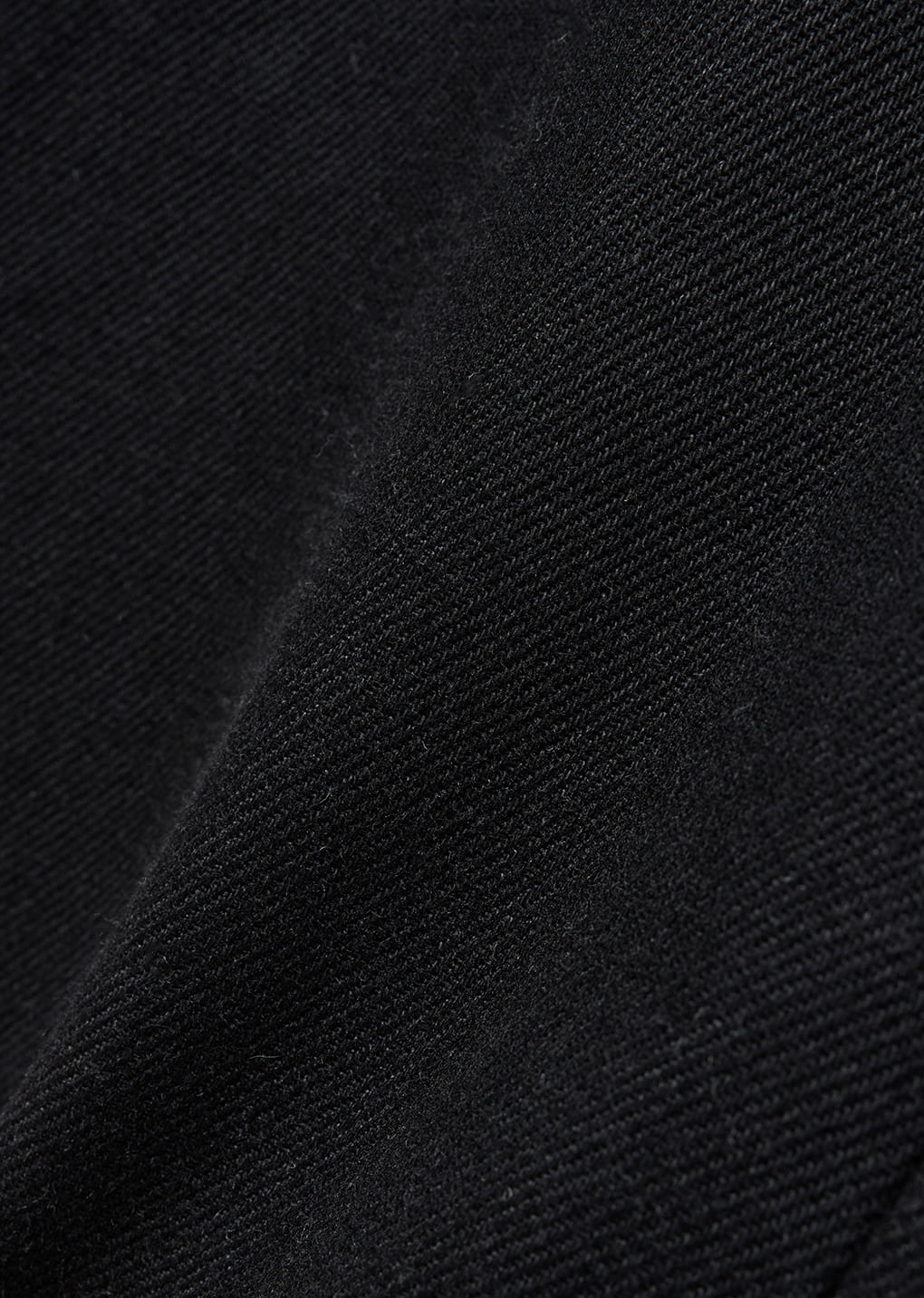 pocket denim jacket, black