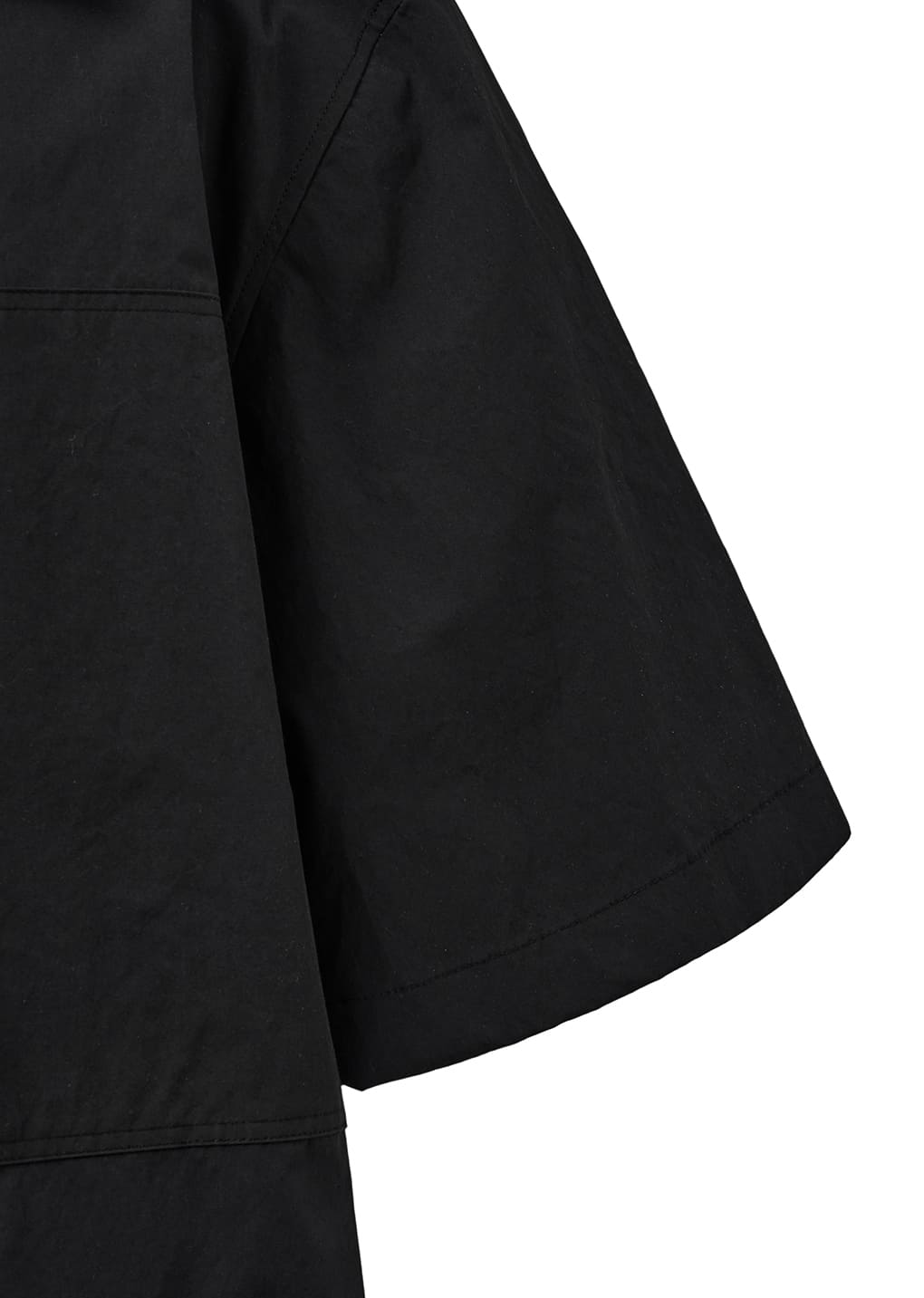 pocket half shirts, black
