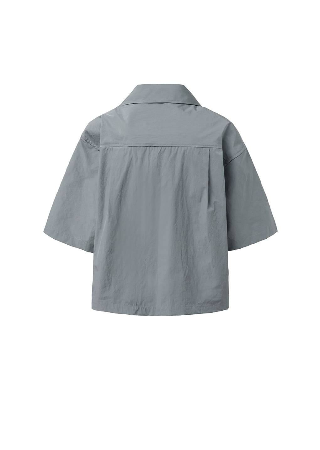 pocket half shirts, grey