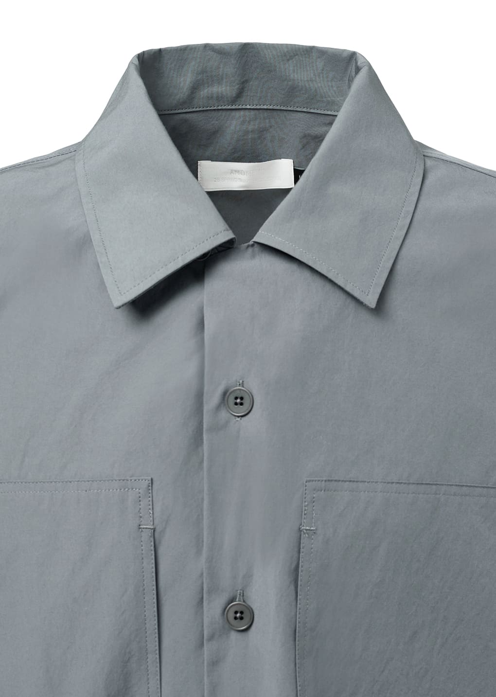 pocket half shirts, grey