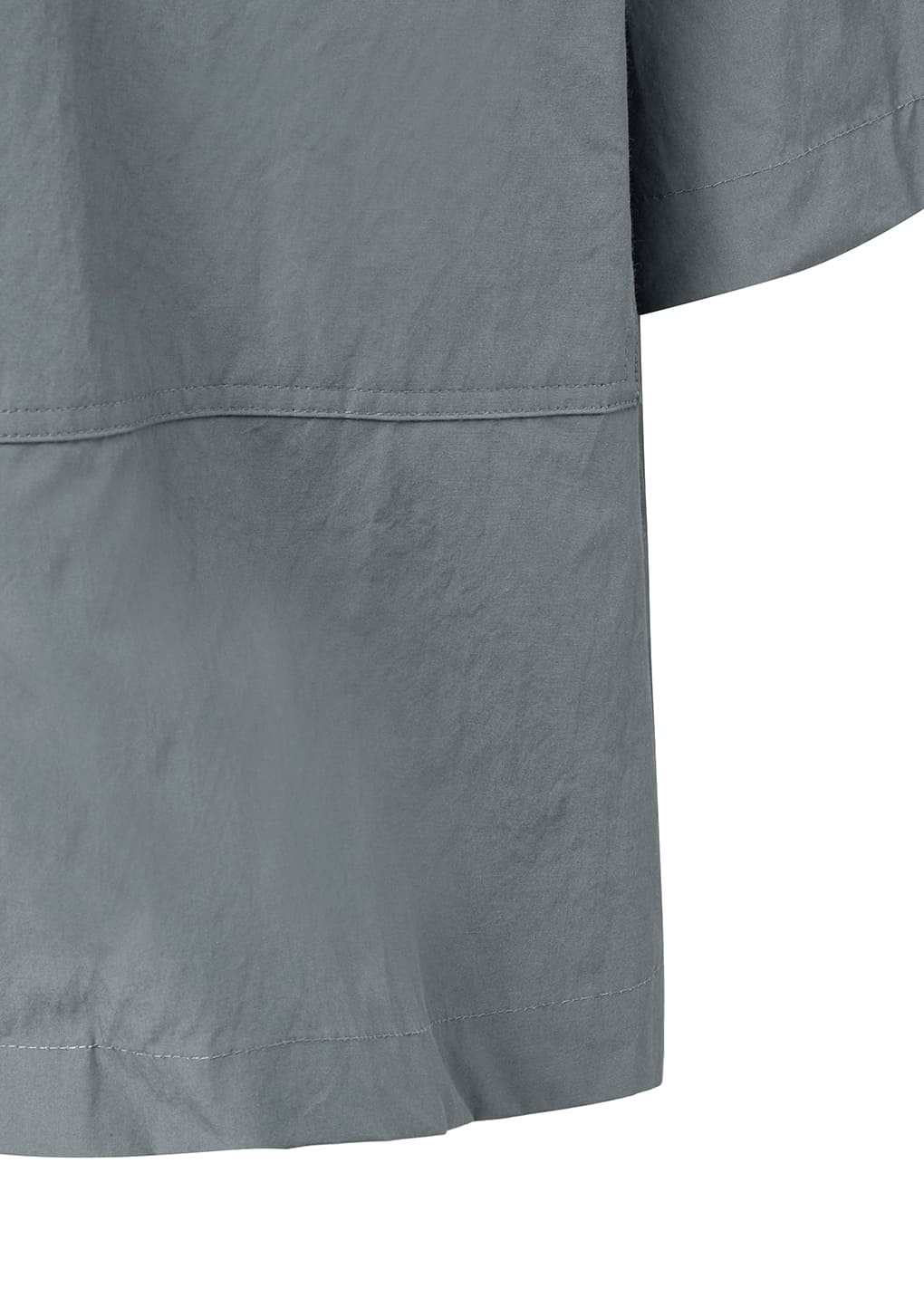 pocket half shirts, grey
