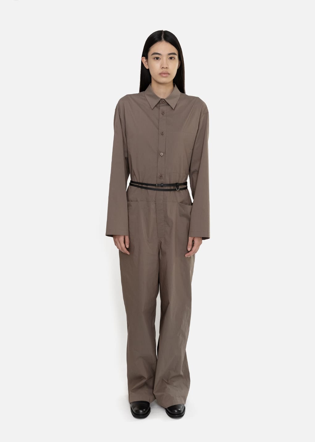 pocket jumpsuit, khaki