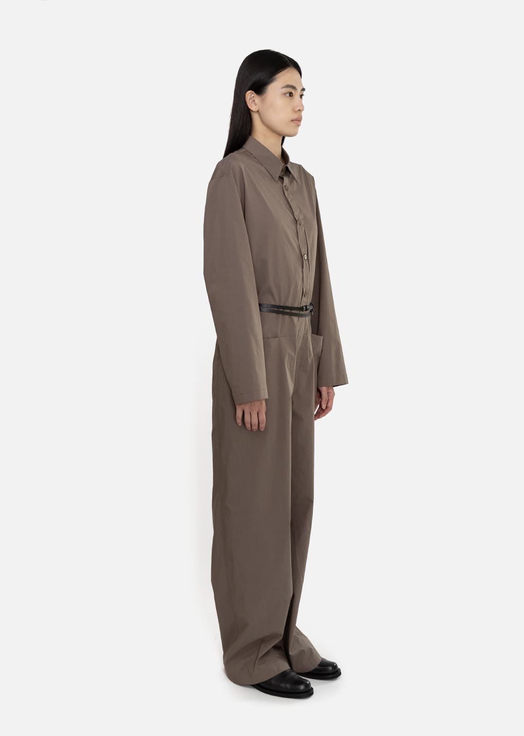 pocket jumpsuit, khaki