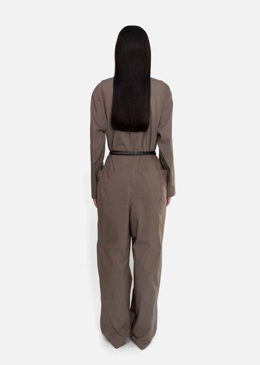 pocket jumpsuit, khaki