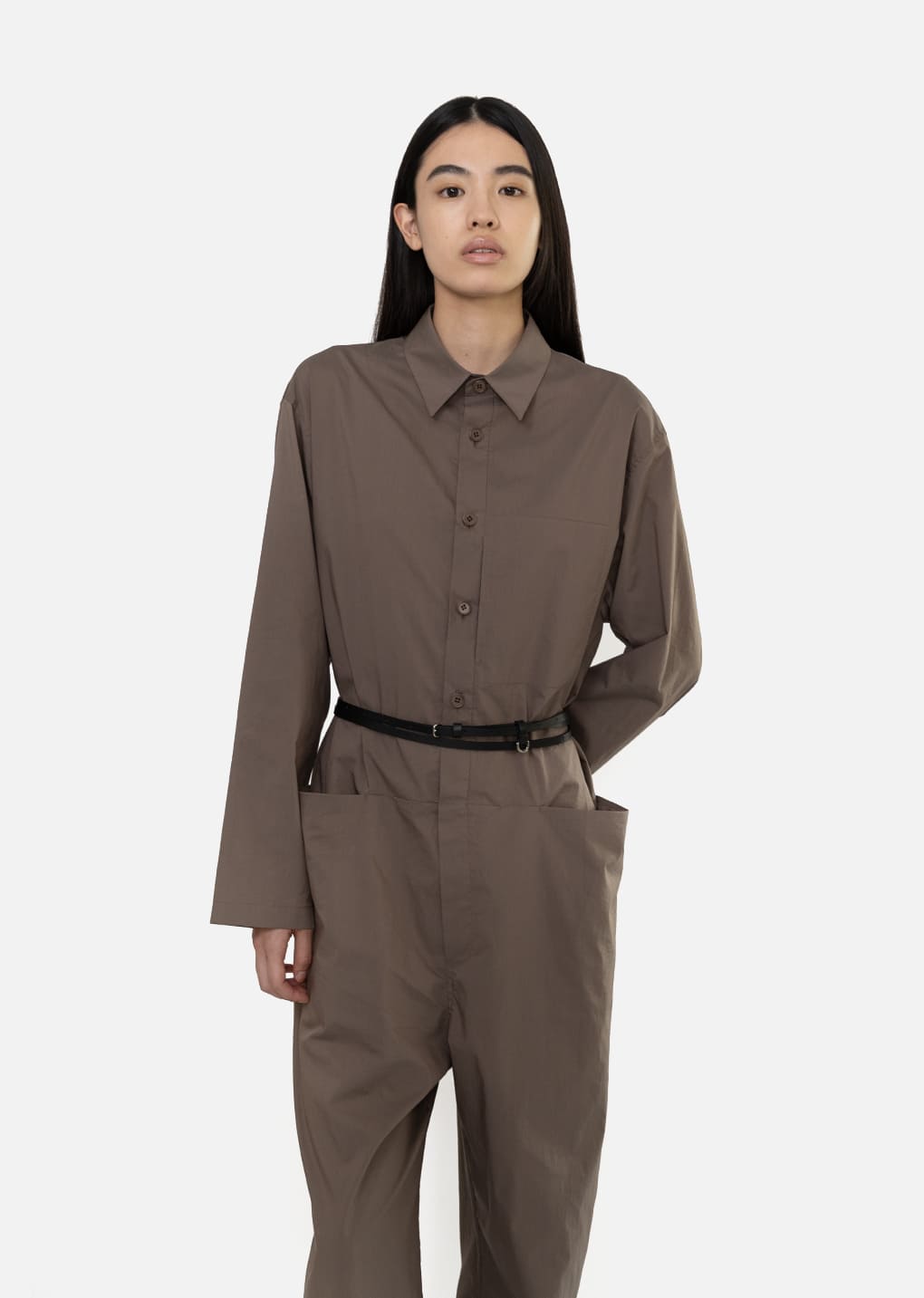 pocket jumpsuit, khaki