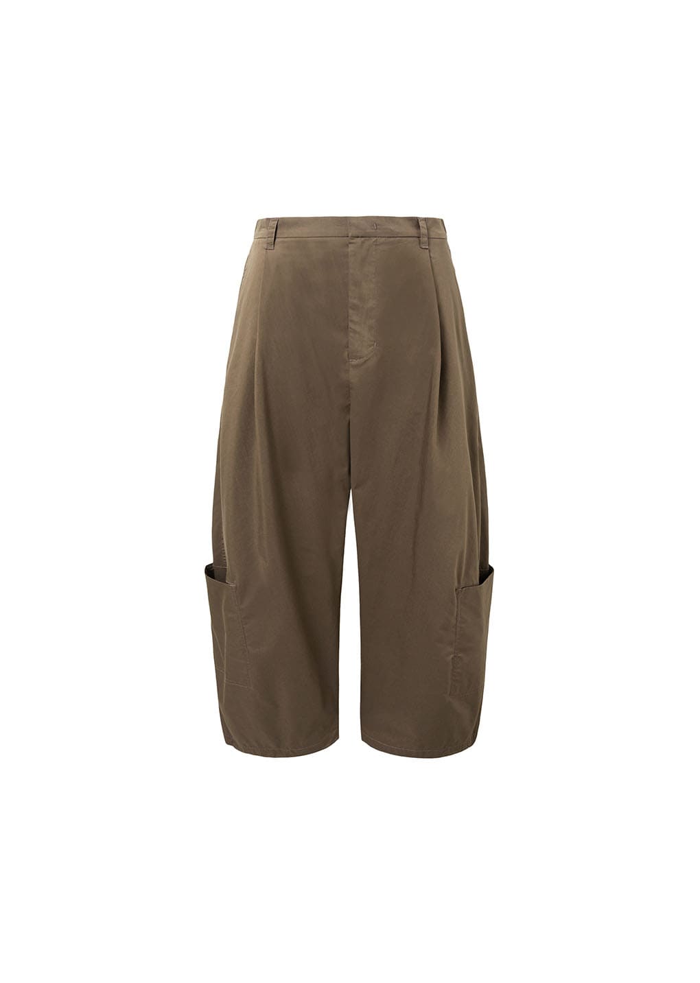 pocket work pants, brown