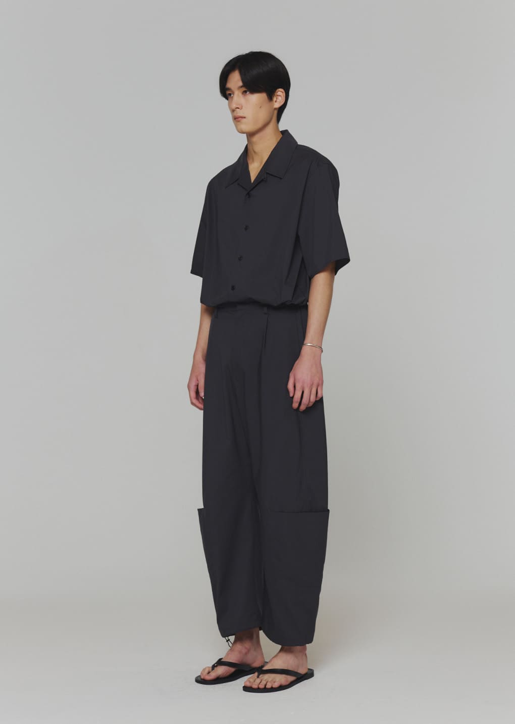 pocket work pants, charcoal