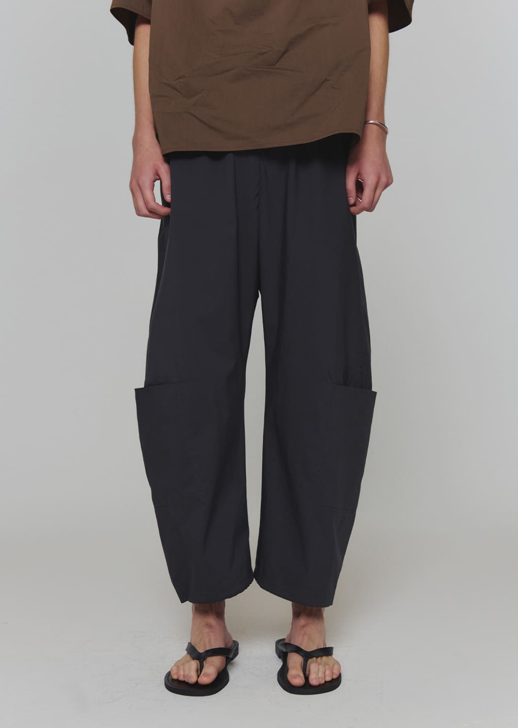 pocket work pants, charcoal