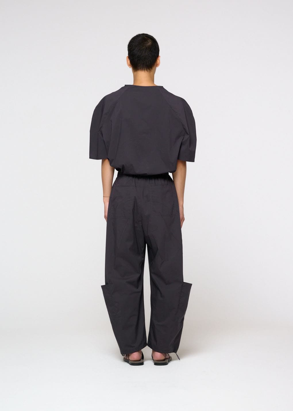 pocket work pants, charcoal