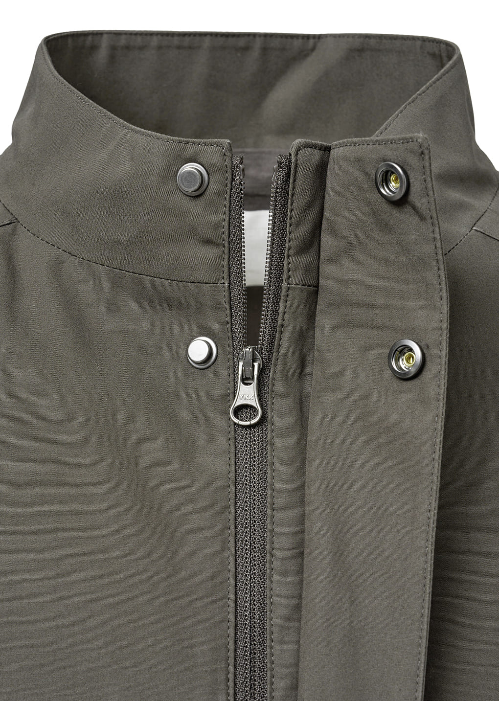 raglan cotton zip jumper, brown