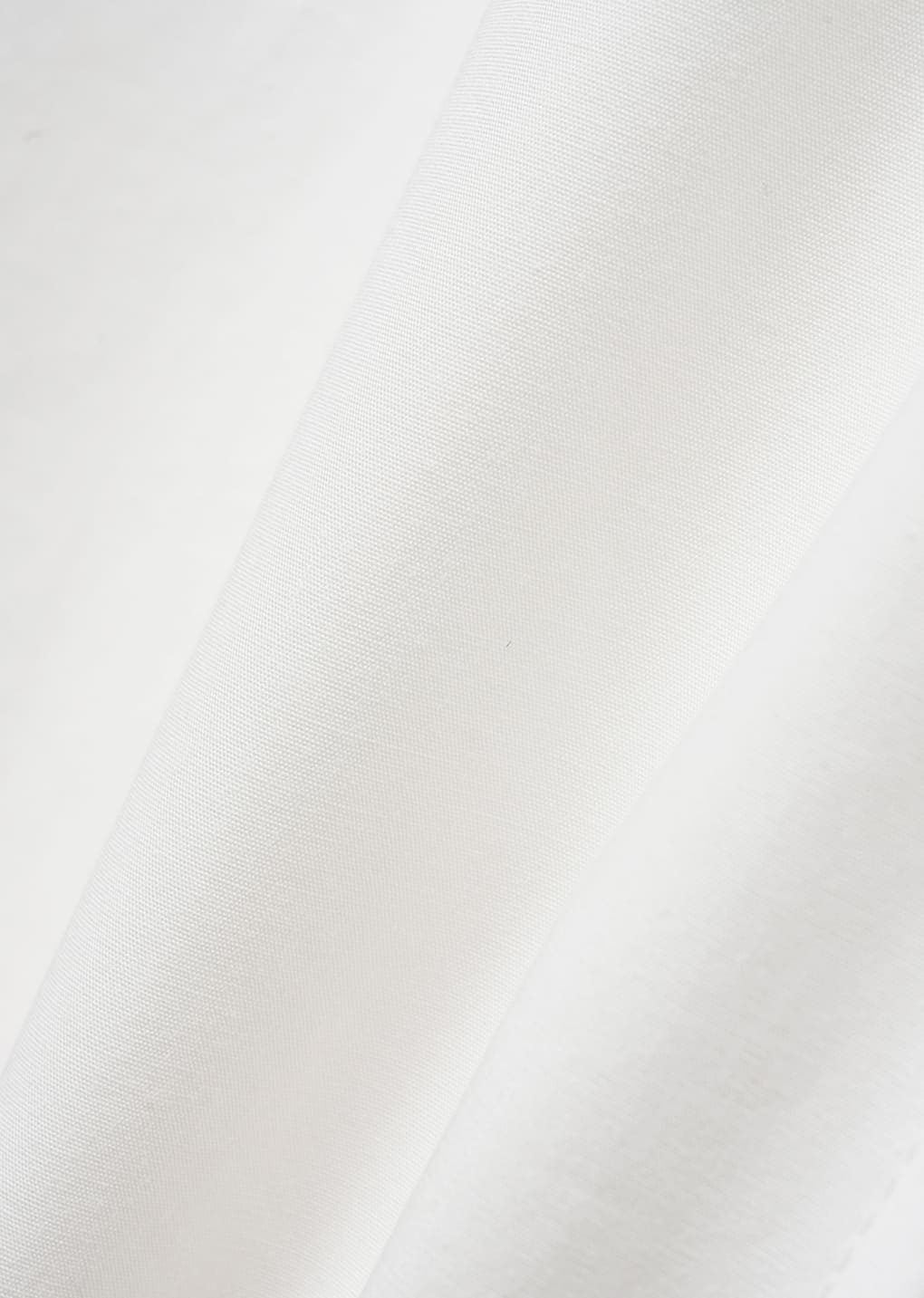 raglan oversized zip-up shirts, white