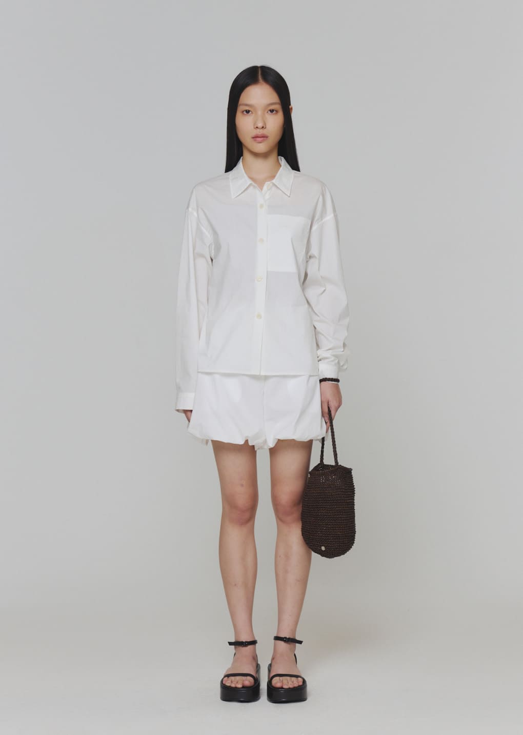 reverse pocket shirts, white hover