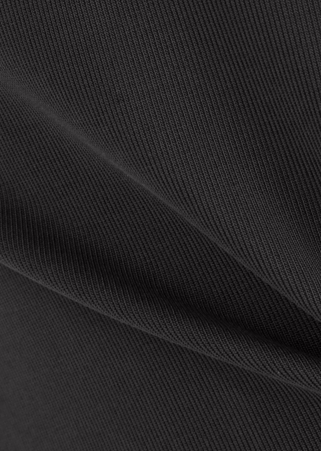 round neck sleeveless top, charcoal
