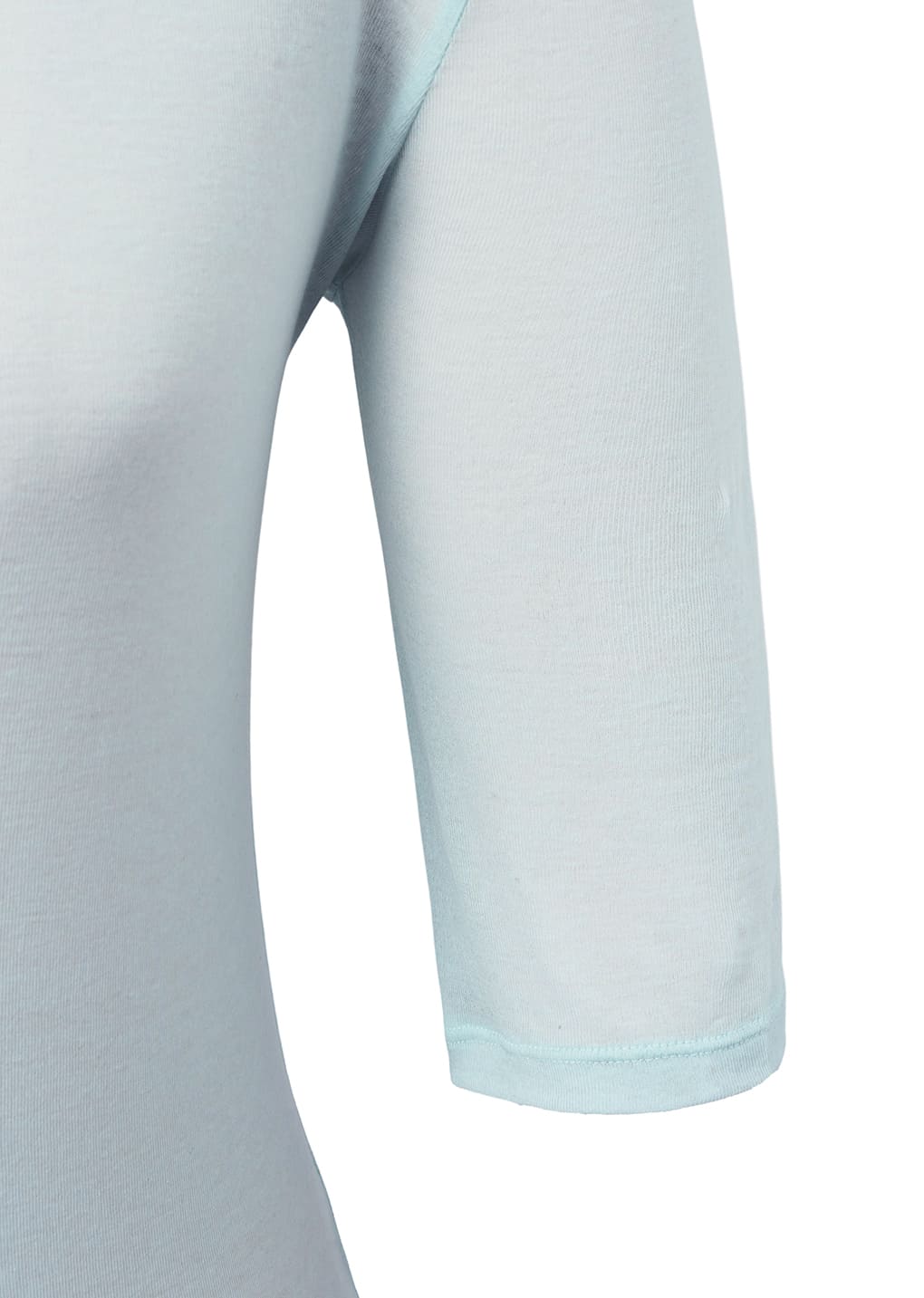 round short sleeve t-shirts, light blue