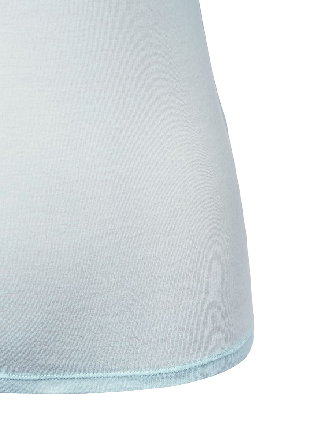 round short sleeve t-shirts, light blue