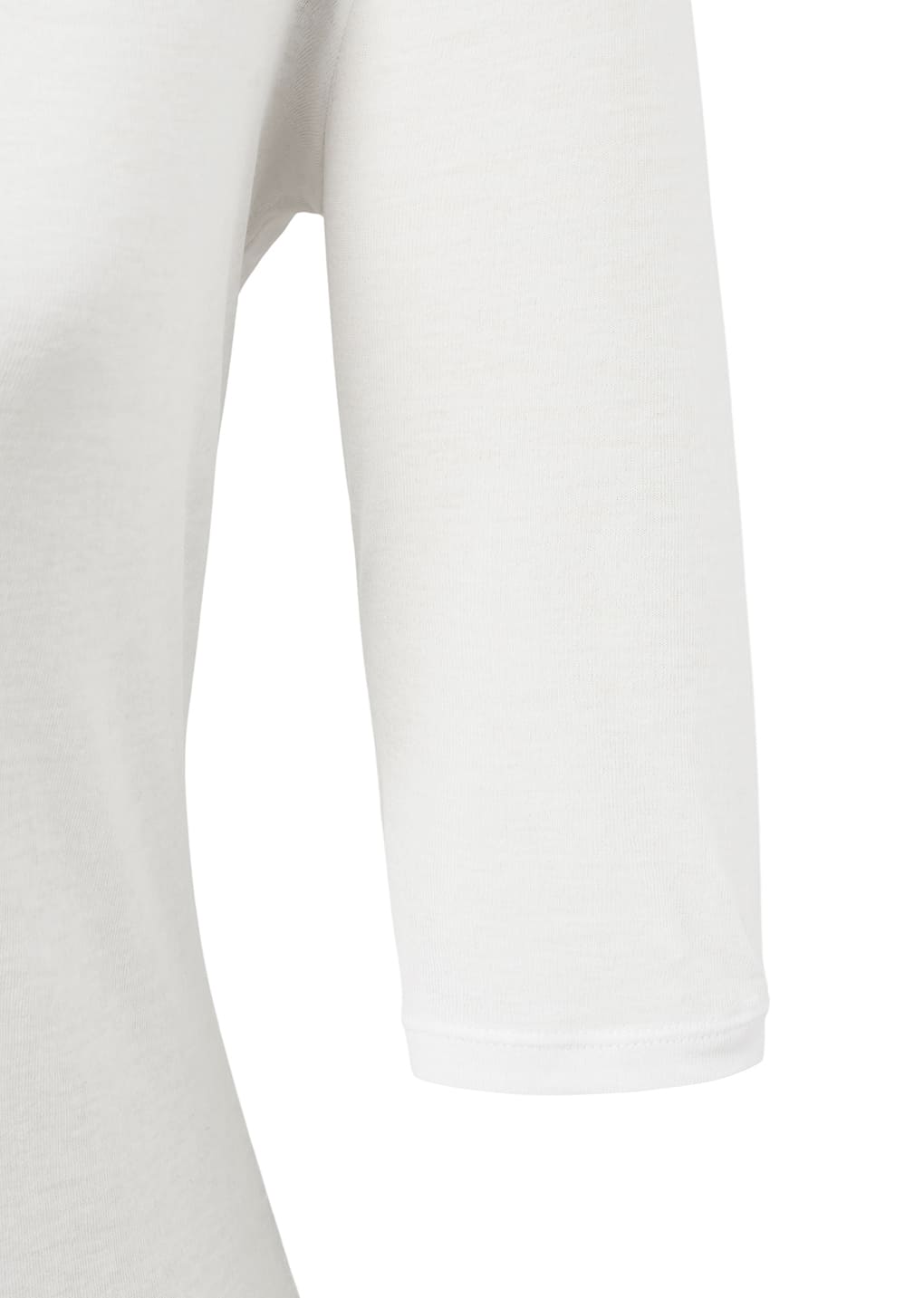 round short sleeve t-shirts, white