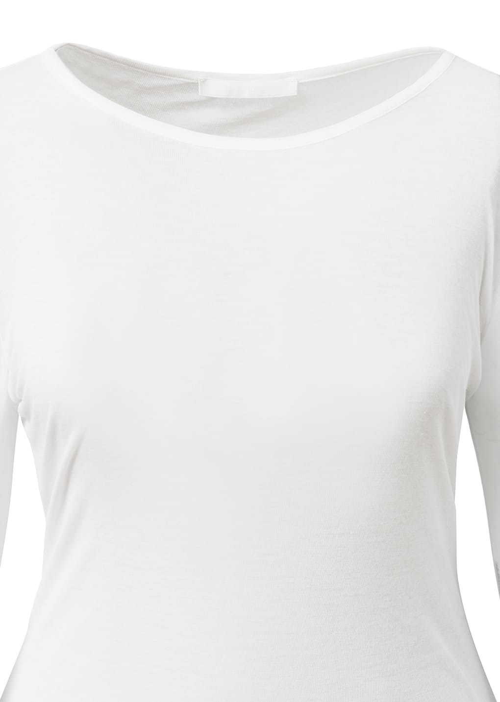 round t-shirts, white