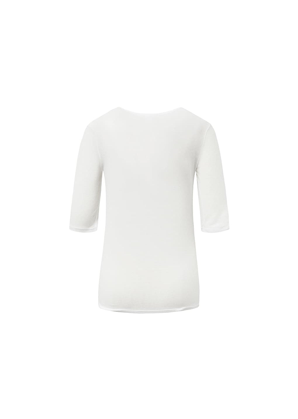 round short sleeve t-shirts, white