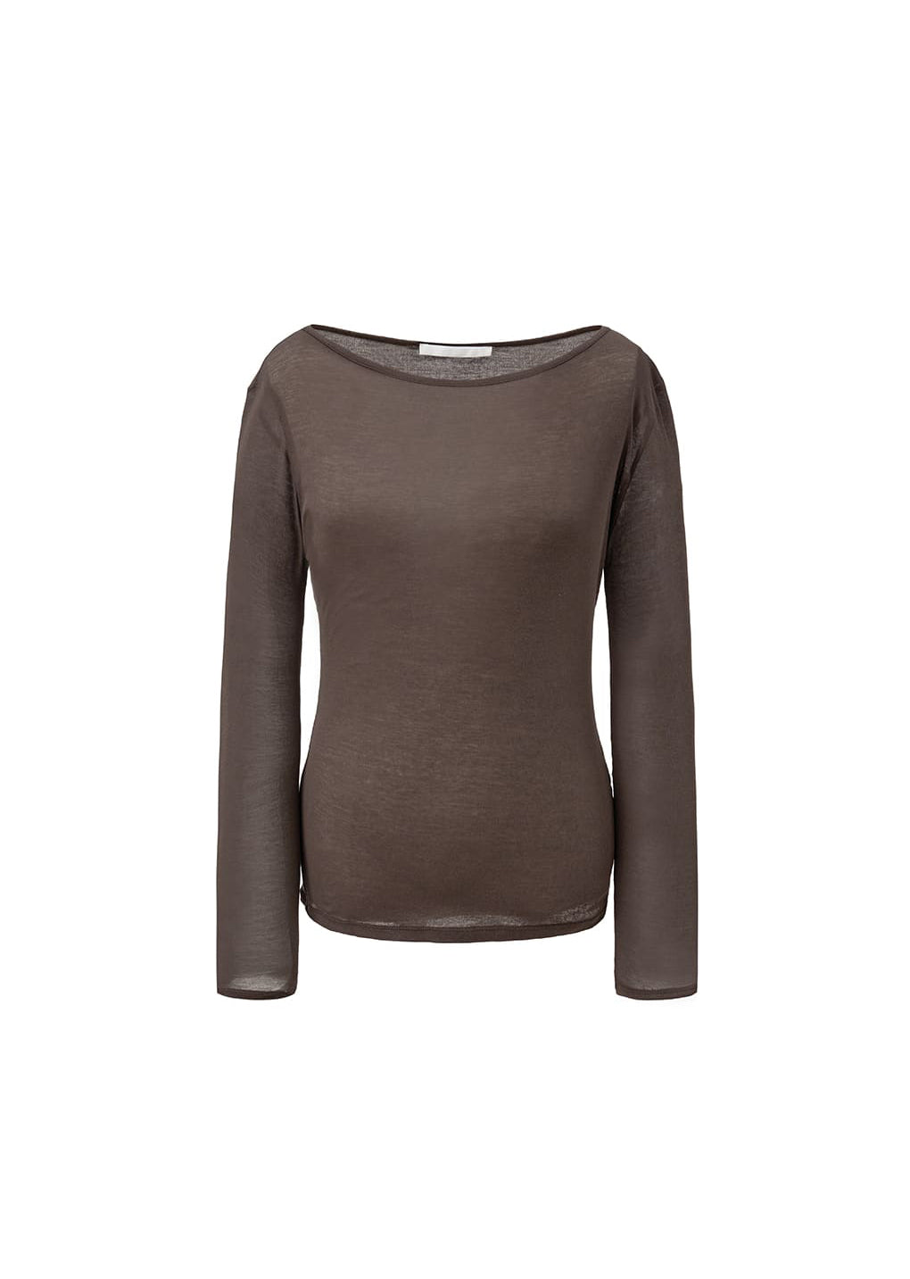 round t-shirts, brown