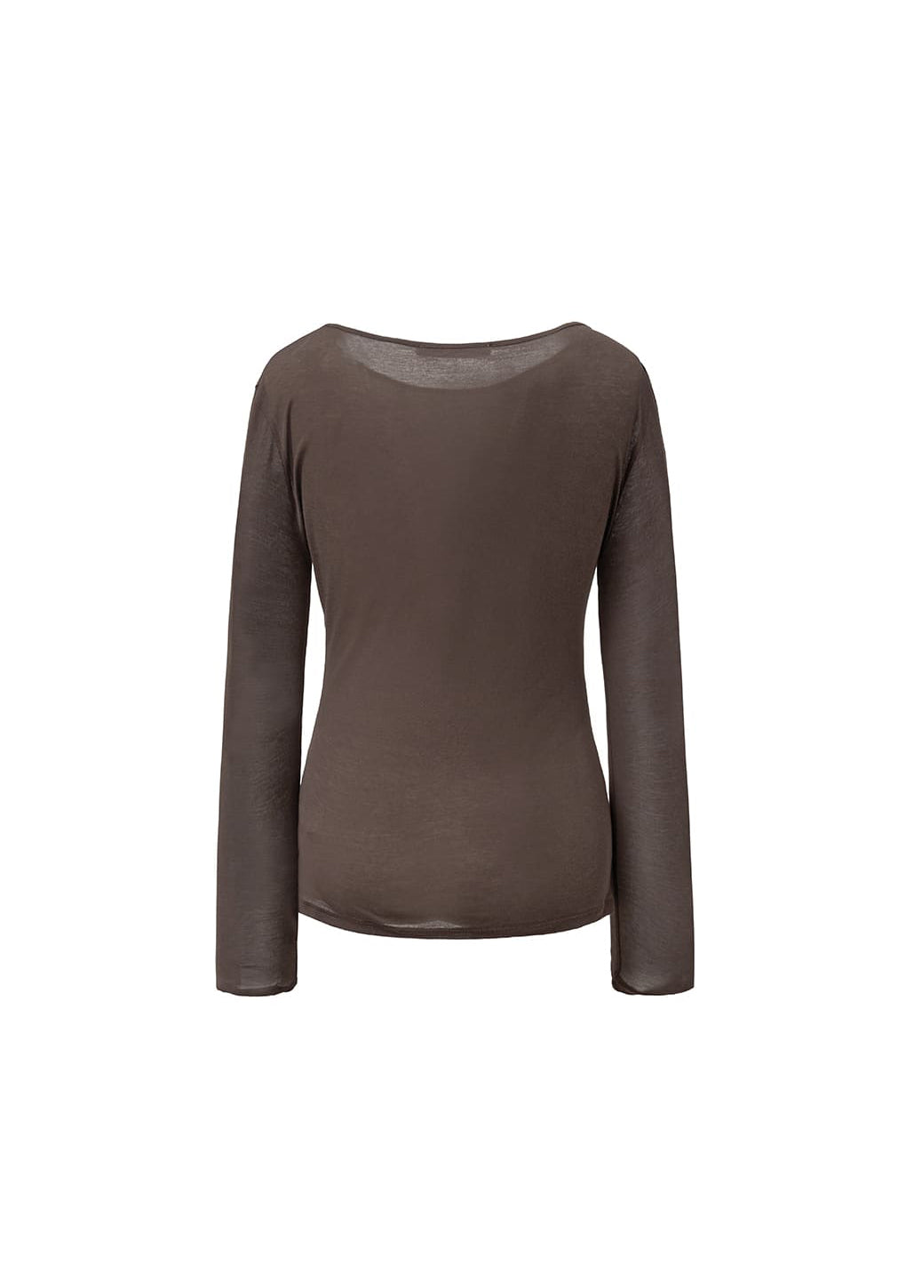 round t-shirts, brown
