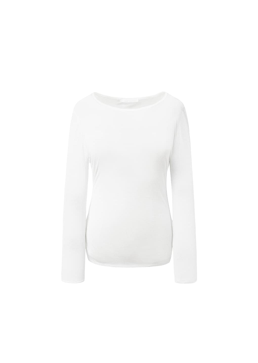 round t-shirts, white