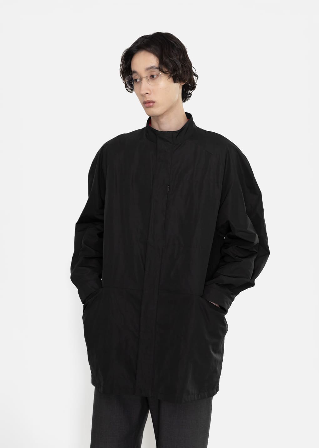 safari wind jumper, black