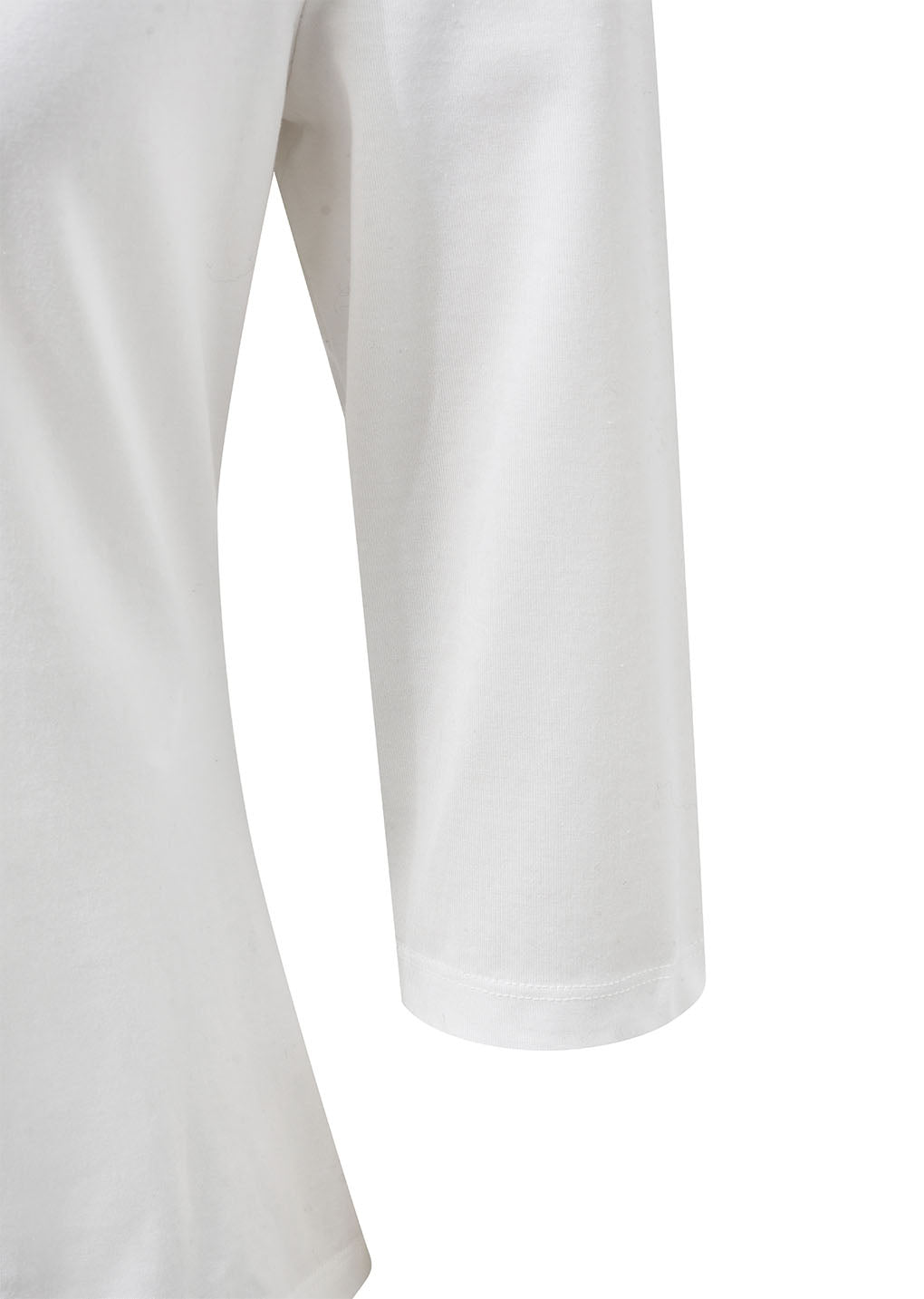 scoop neck short sleeve t-shirts, white