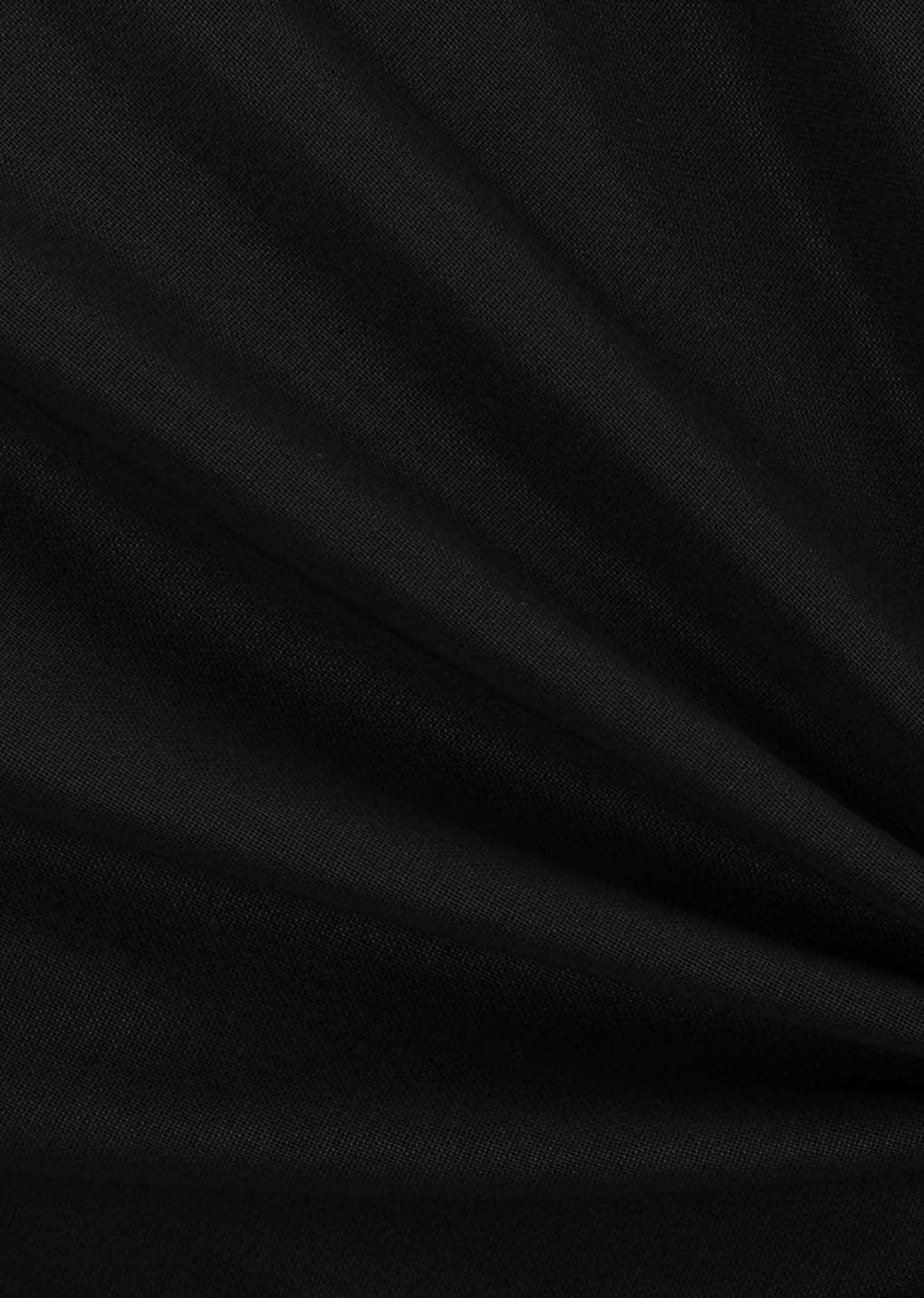 sheer layered pants, black