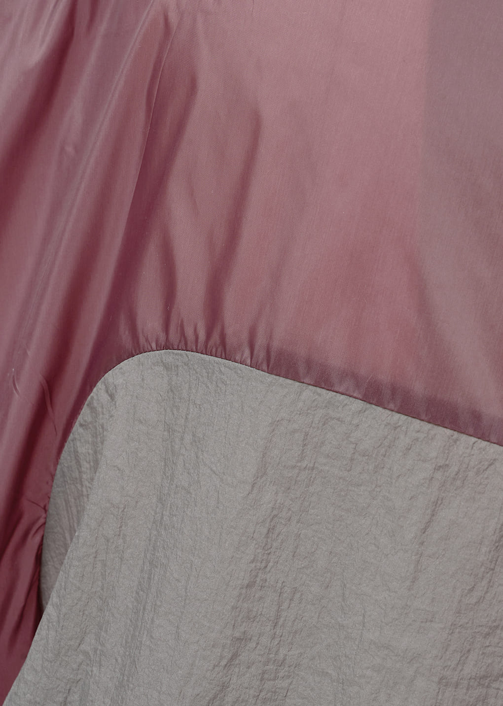 sheer nylon two-way top, purple
