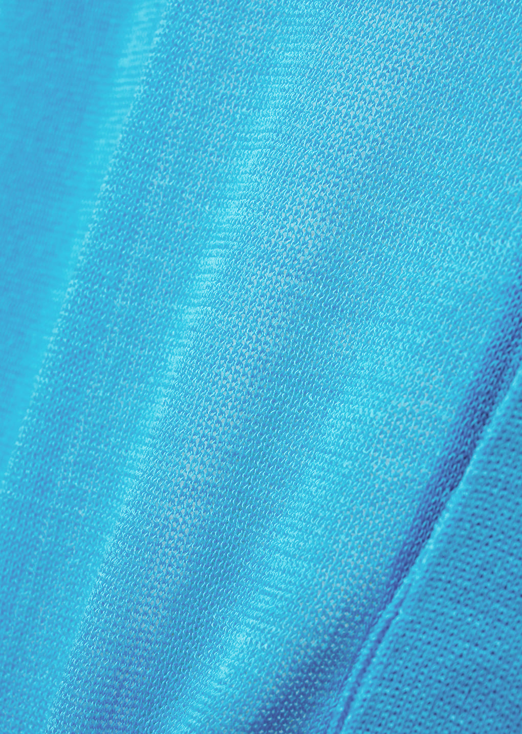 sheer round cardigan, blue