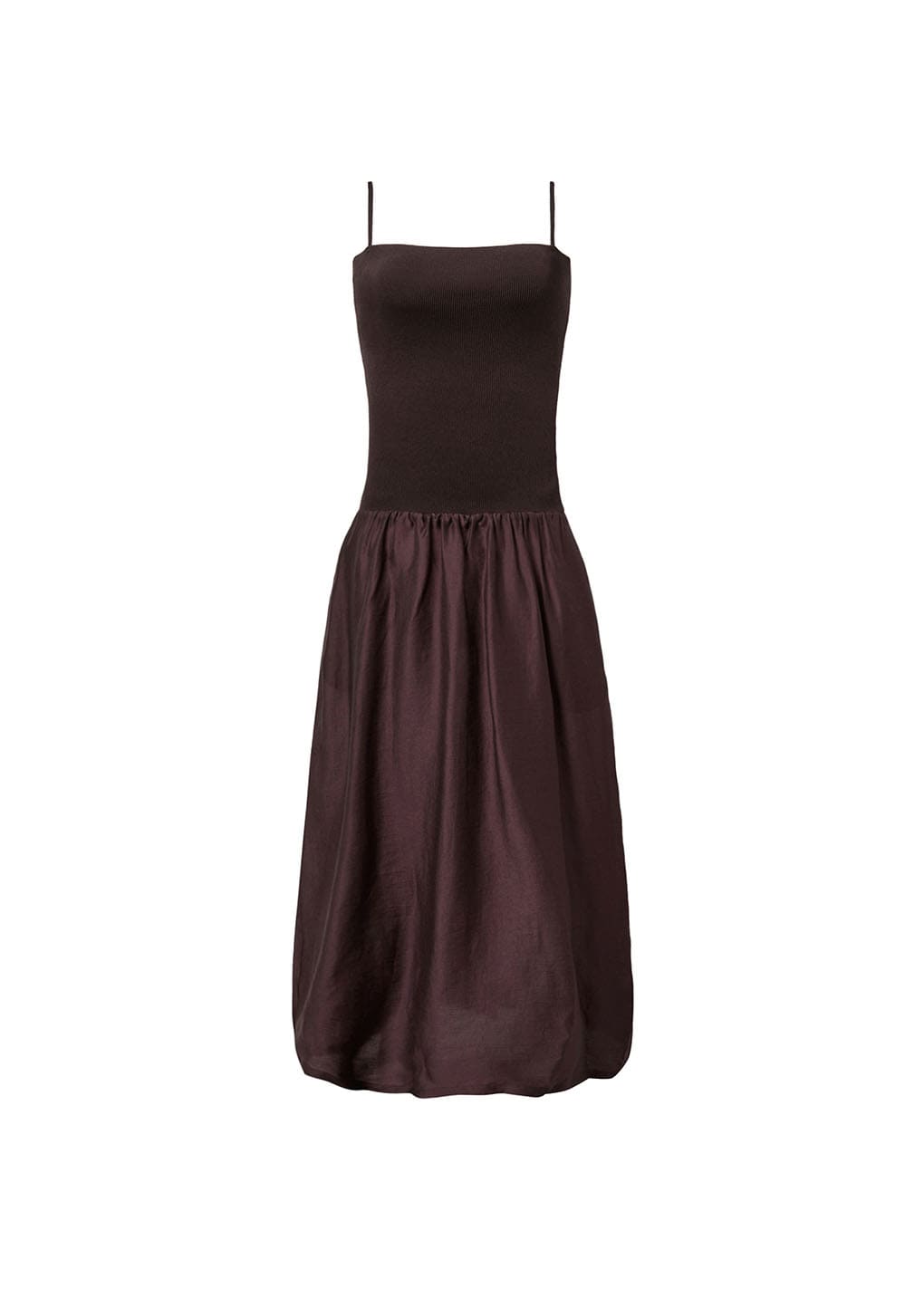silky knit maxi dress, burgundy