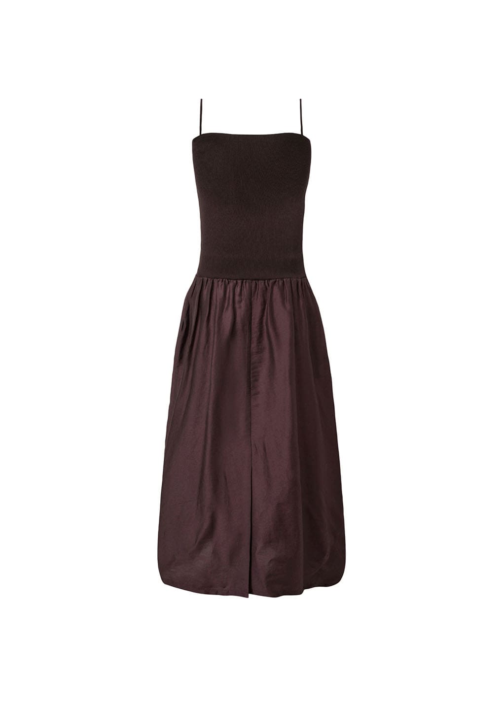 silky knit maxi dress, burgundy