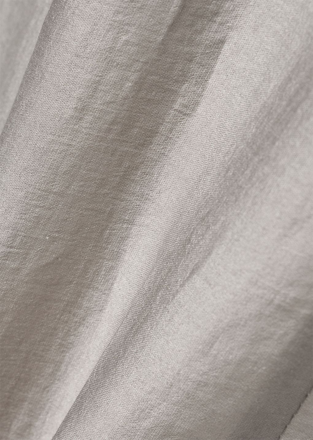 silky oversized half shirts, grey