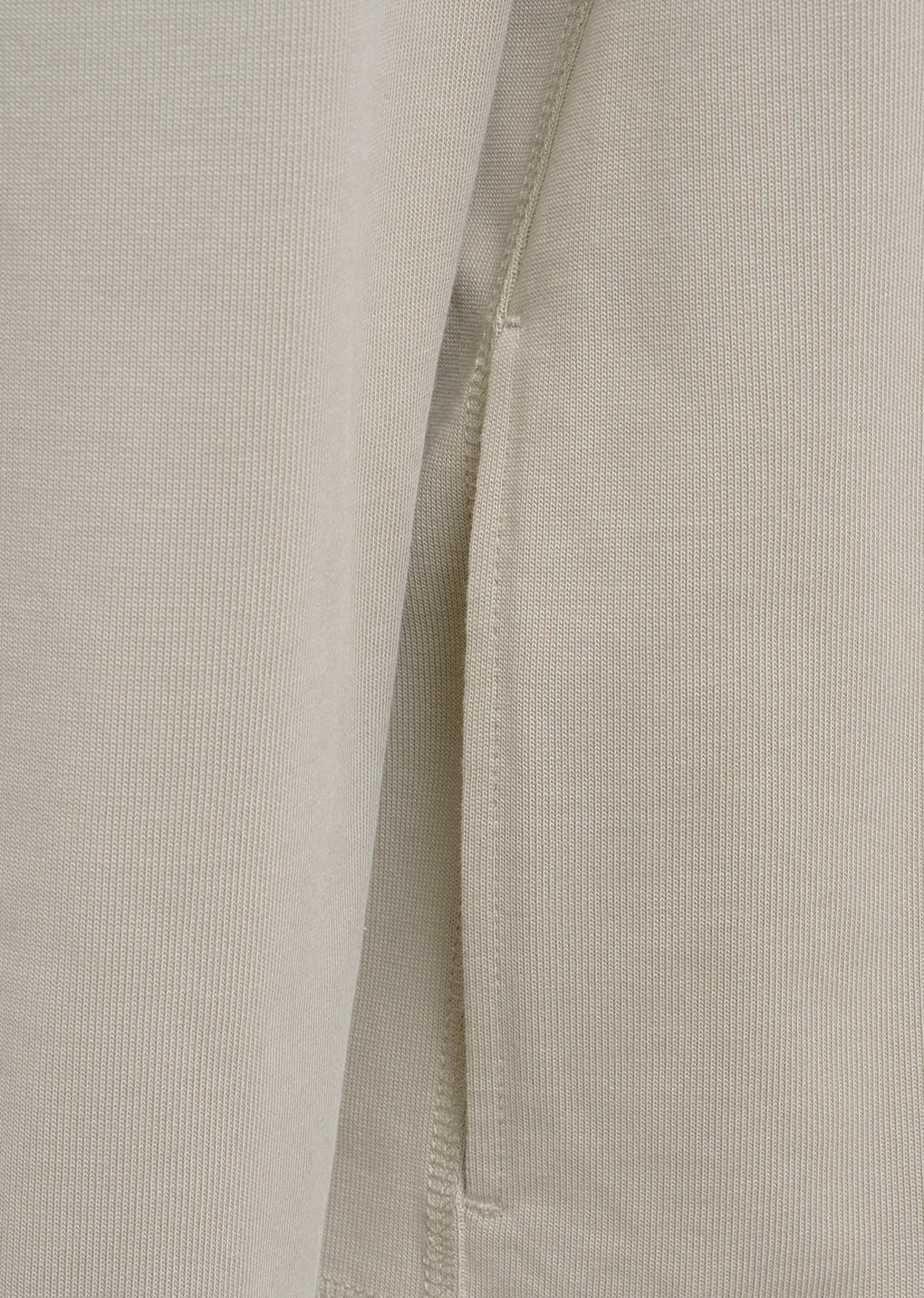 slim fit pocket jumper, beige