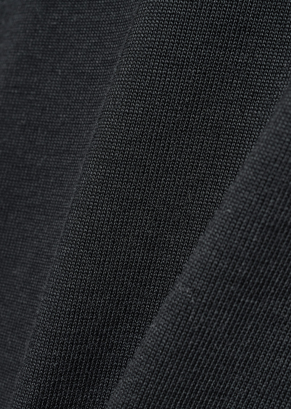 slim fit pocket jumper, black