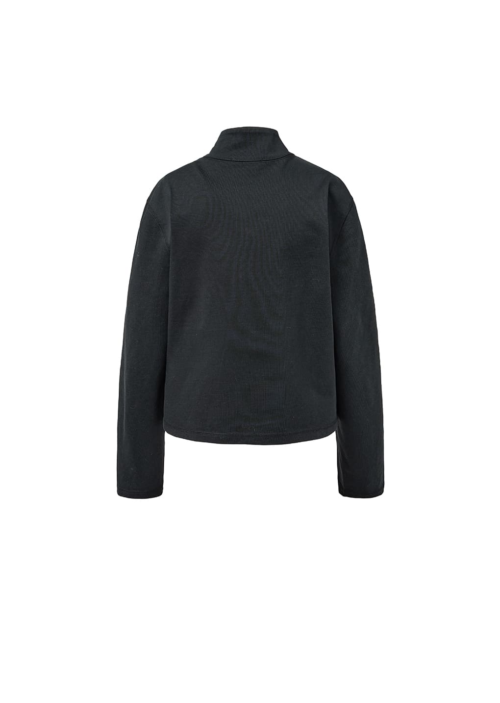 slim fit pocket jumper, black hover