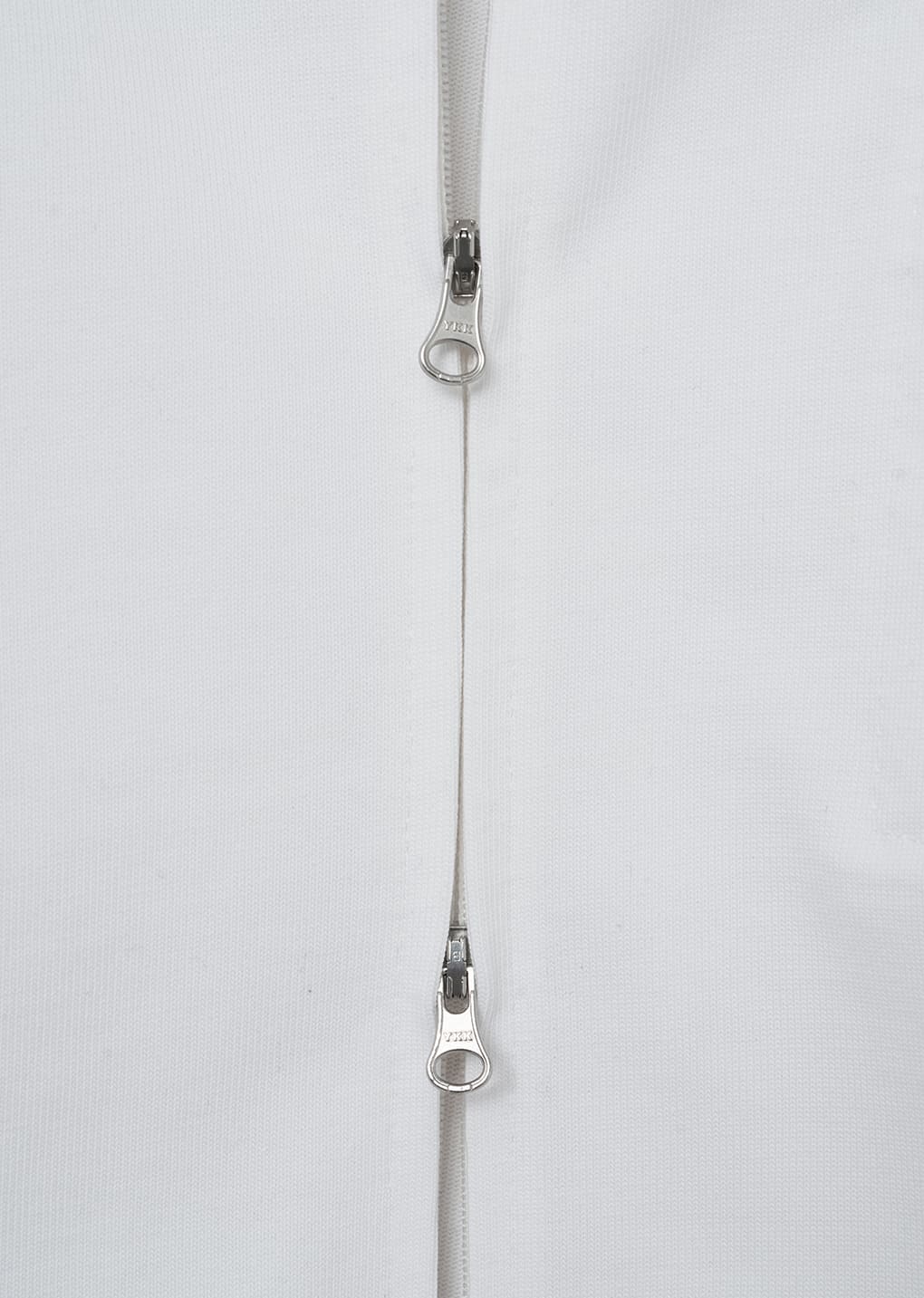 slim fit pocket jumper, white