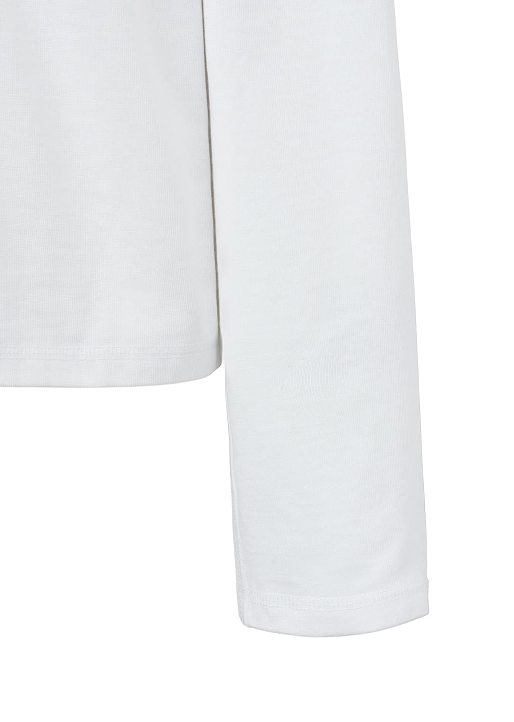 slim fit pocket jumper, white