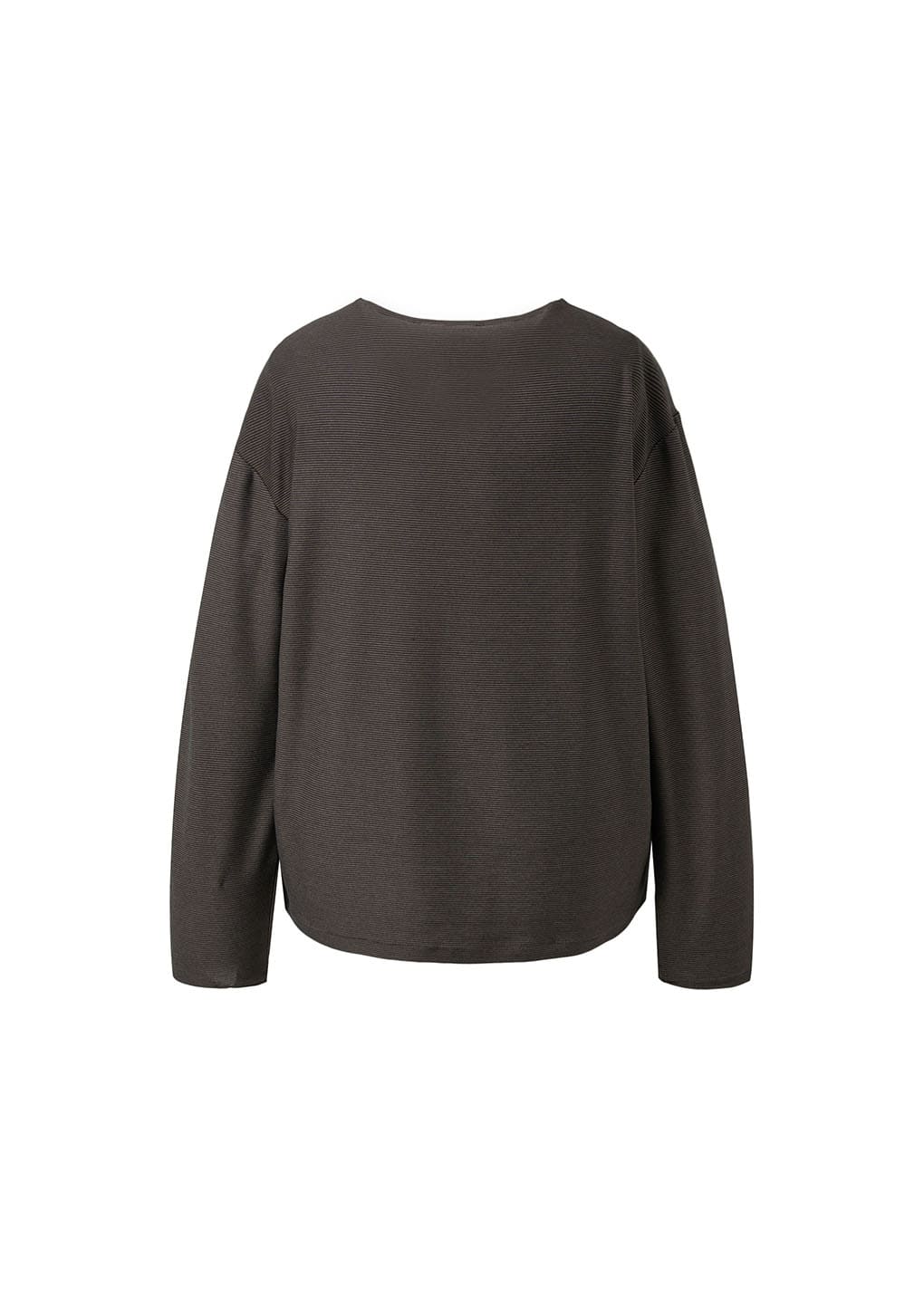 stripe boat neck long sleeve, grey hover