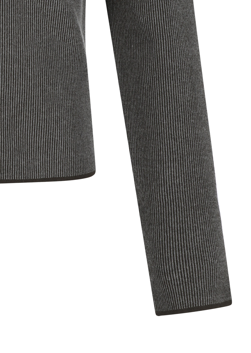 stripe button up cardigan, brown