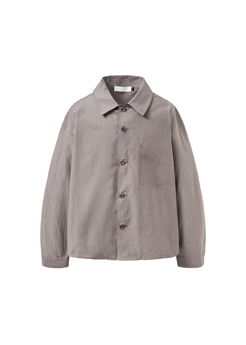stripe pocket shirts, grey