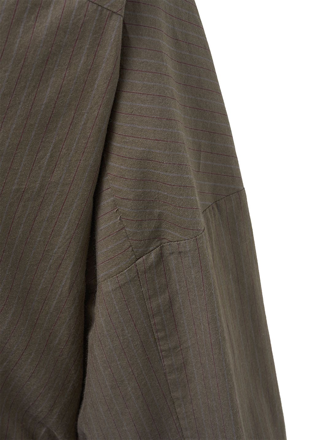 stripe shirts dress, brown