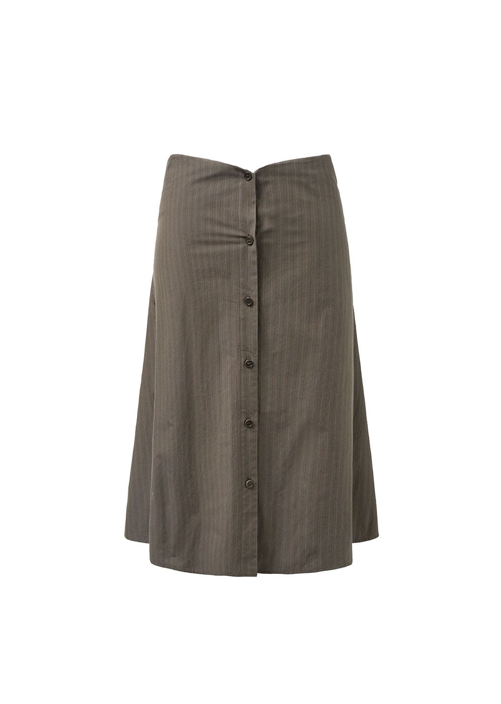 stripe shirts dress, brown