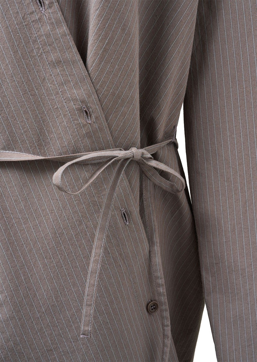 stripe shirts dress, grey
