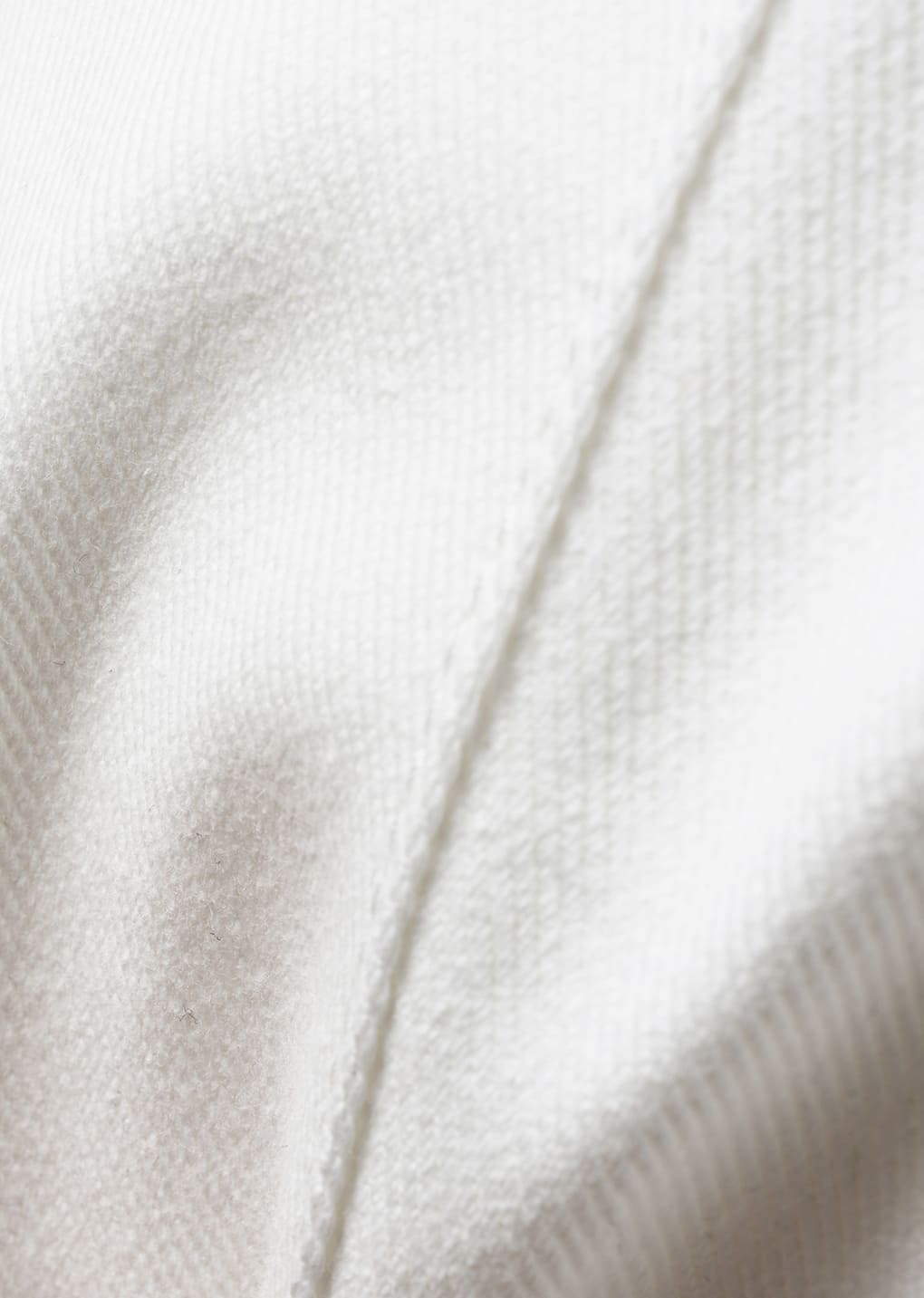 tapered fit denim, white