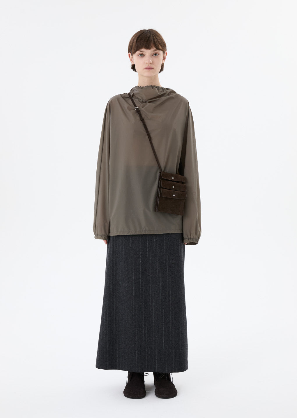 trio pocket bag, dark brown hover